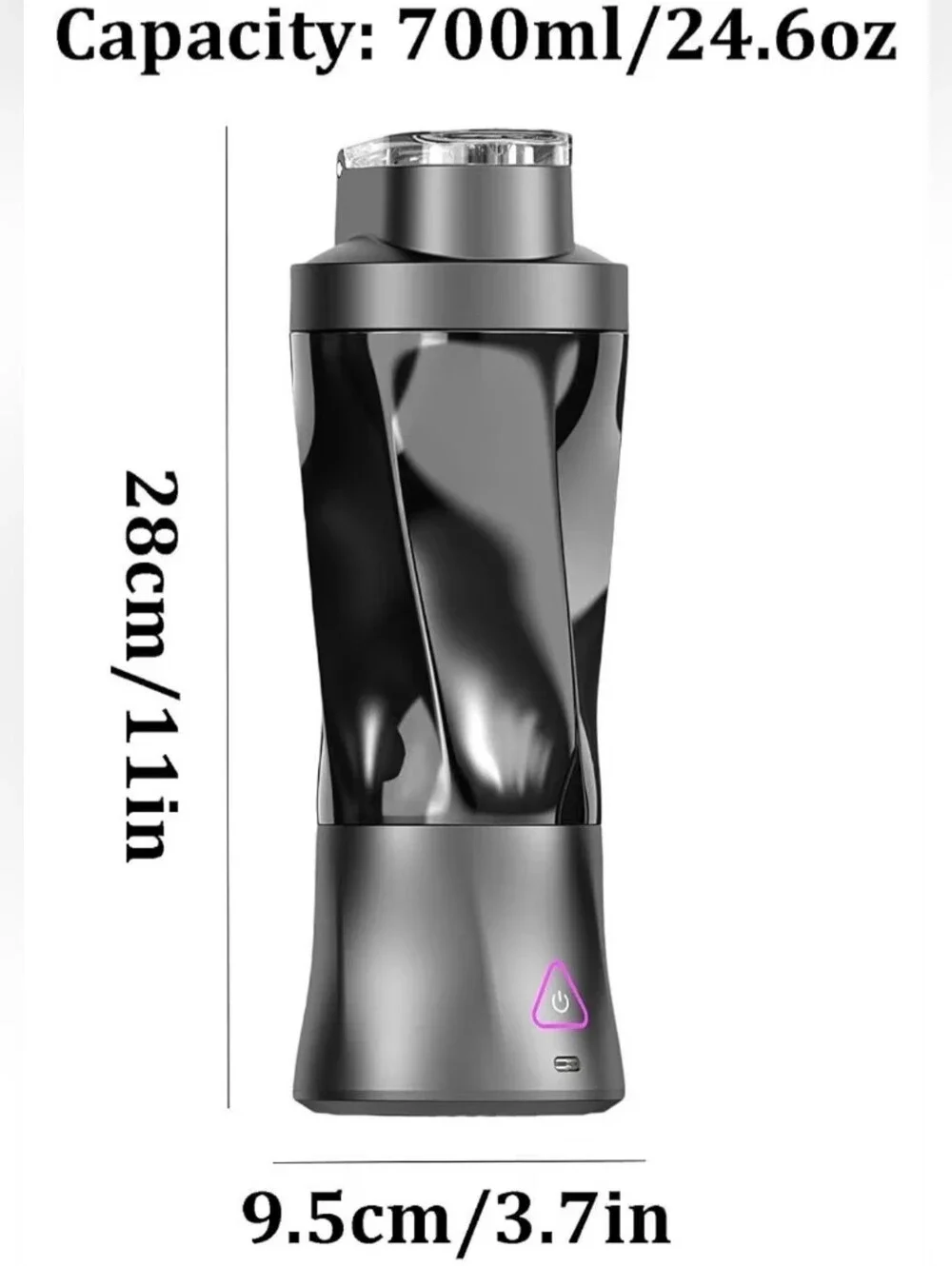 Torpedo Portable Blender - Black